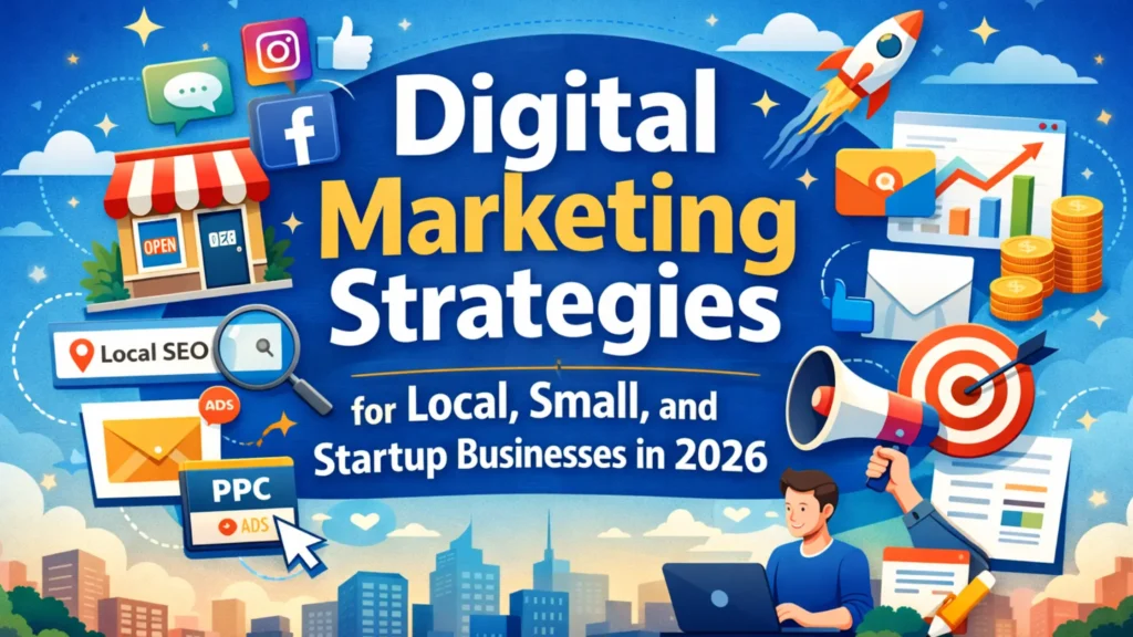 Digital Marketing Strategies for Local, Small, and Startup Businesses in 2026