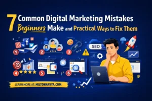 7 Common Digital Marketing Mistakes Beginners Make and Practical Ways to Fix Them