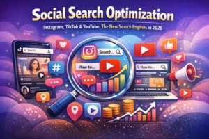 Social Search Optimization in 2026: Why Instagram, TikTok, and YouTube Are the New Search Engines